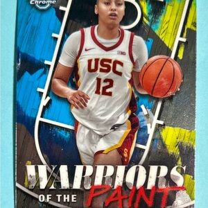 2025 Bowman U- Warriors of the Paint Insert Card -JuJu Watkins USC
